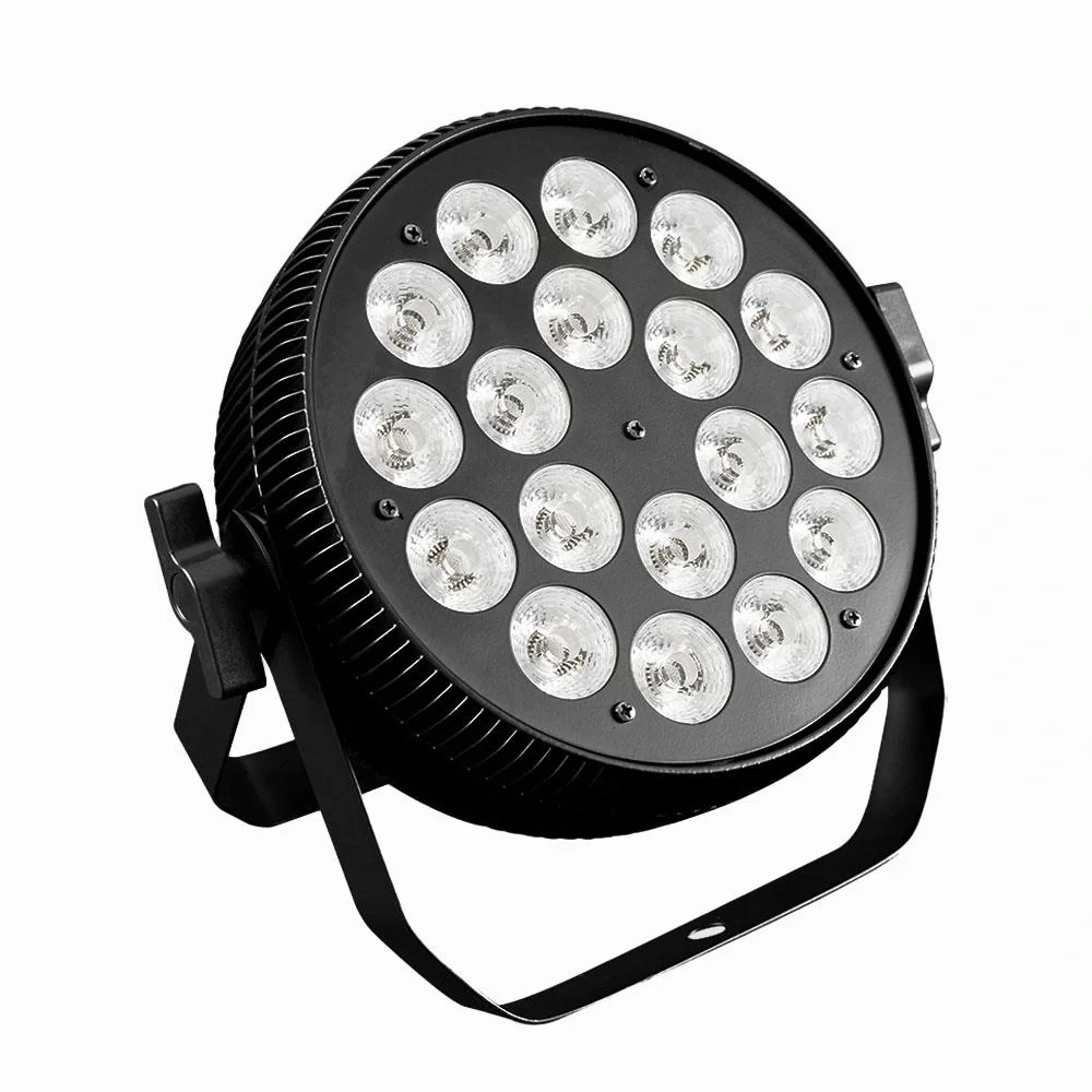 DERON SPECTRA SLIM18 18x12W Led PAR Sahne Spotu RGBWAUV 6in1