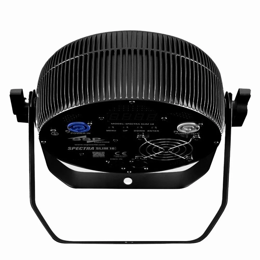 DERON SPECTRA SLIM18 18x12W Led PAR Sahne Spotu RGBWAUV 6in1
