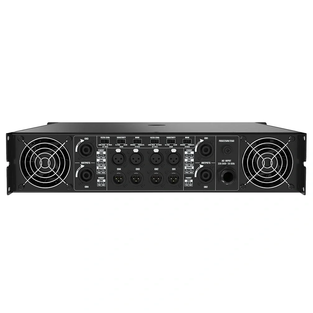 Audiocenter PD100 4x1500W H-Class Power Amplifikatör