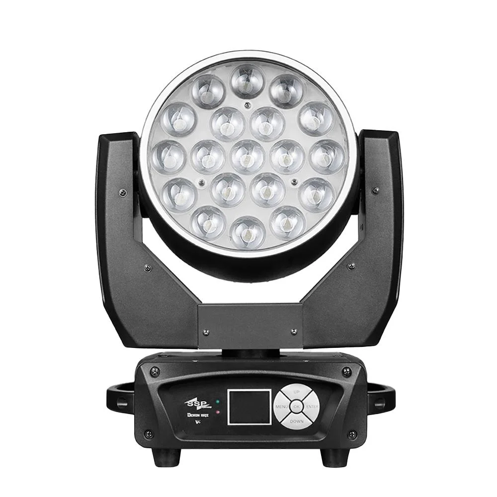 SSP Deron 19QZ V2 19x10W Zoomlu Wash Moving Head Robot