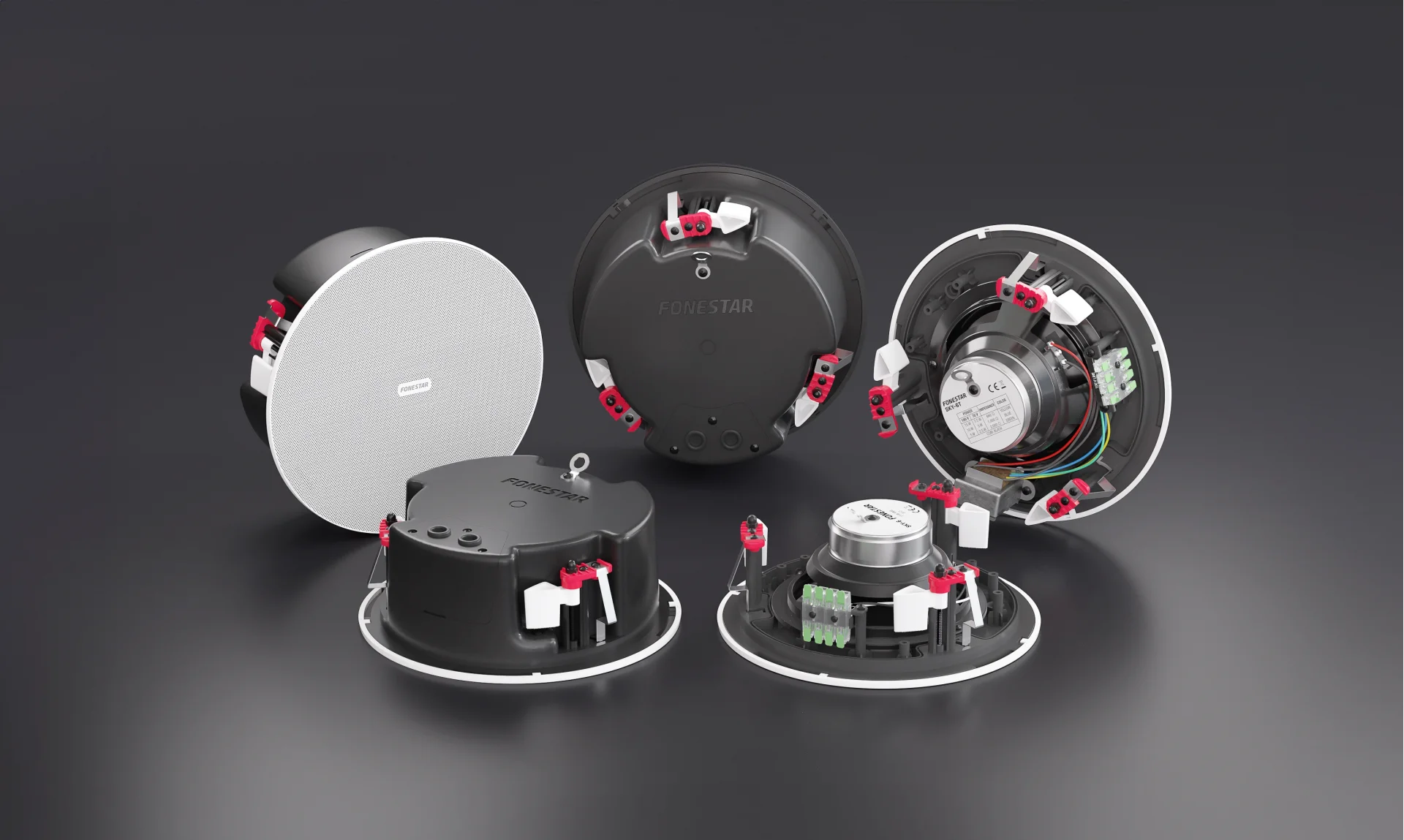 Fonestar SKY6 DOME 6"+1" 2-yollu 20W rms 8-ohm