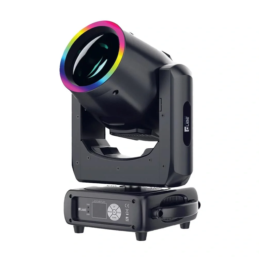 Qube Lighting Mini Beam 230 Beam Moving Head (Çift + Case)
