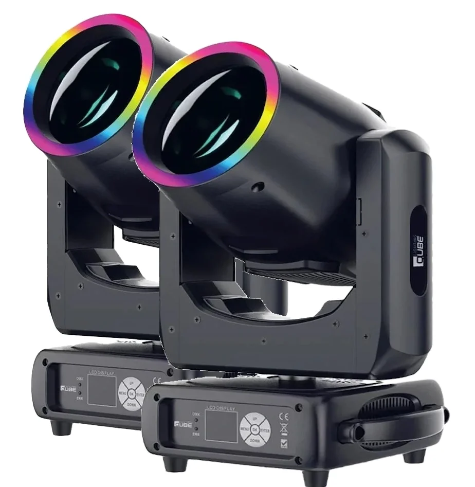 Qube Lighting Mini Beam 230 Beam Moving Head (Çift + Case)
