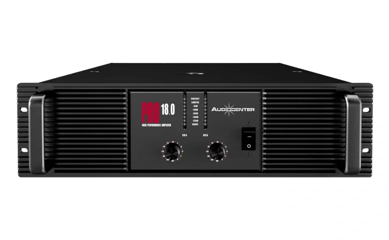 *** üretilmiyor *** Audiocenter PRO18.0 Power Amplifikatör 2x2500W 4-ohm H-Class