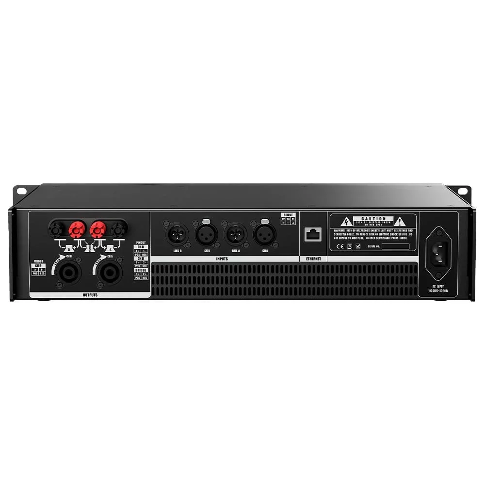 Audiocenter UTA902DSP 2x900W DSP Power Amplifikatör