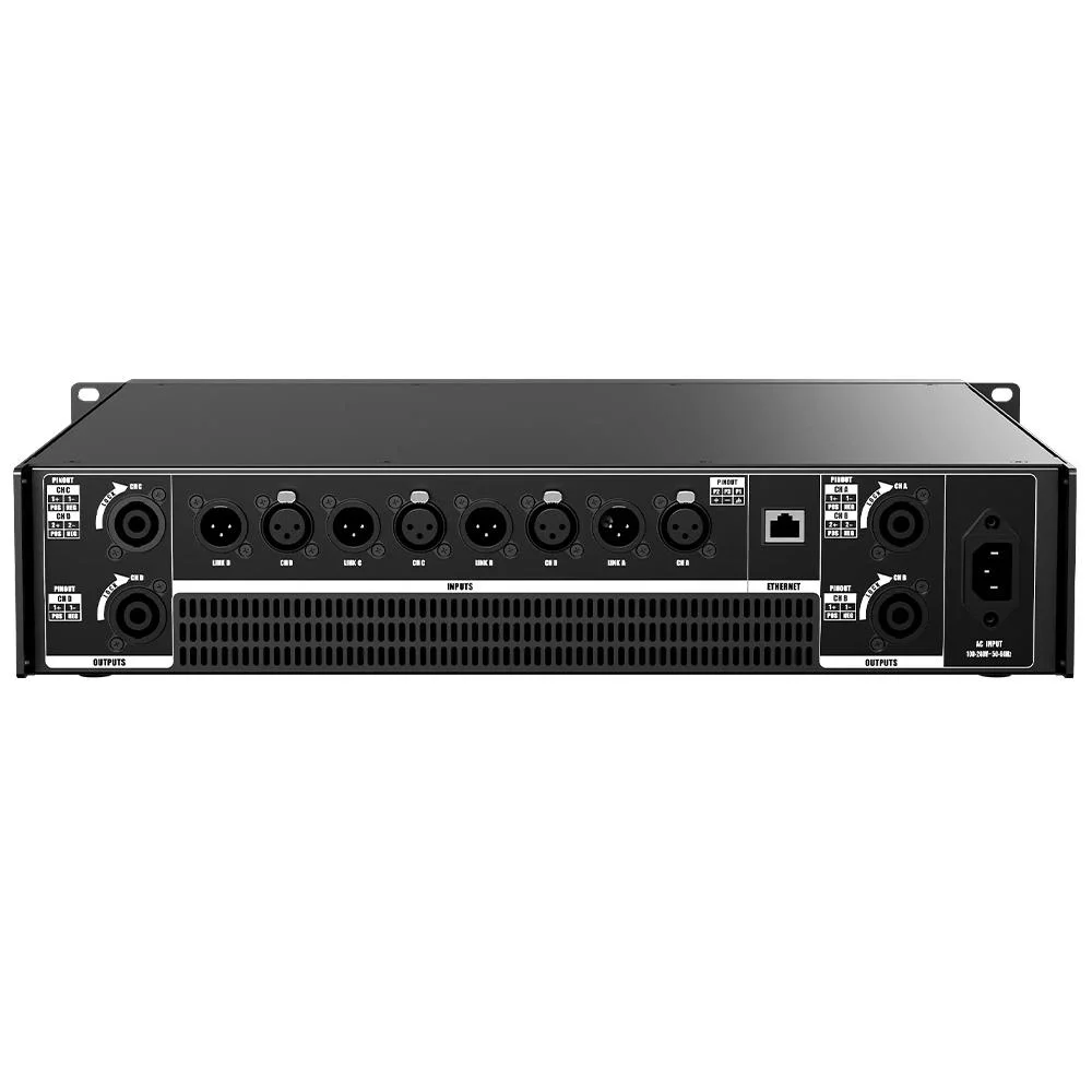 Audiocenter UTA1804DSP 4x1800W DSP Power Amplifikatör