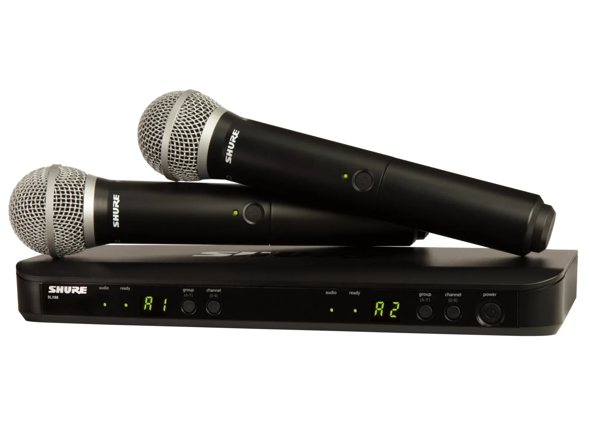 SHURE BLX288E/PG58 Portatif Çift El Kablosuz Mikrofon Seti