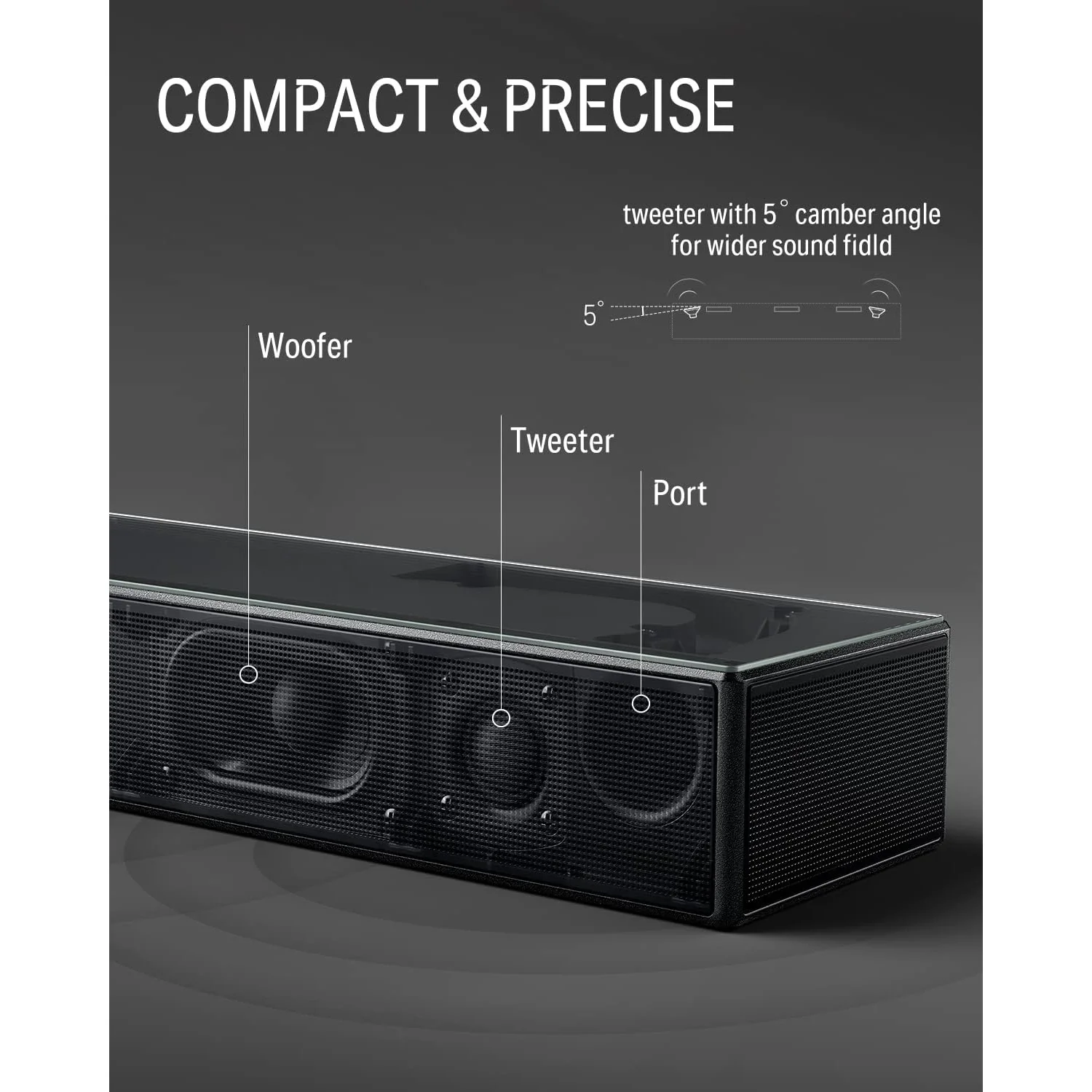 Donner DHT-S300 Sound Bar (DOLBY ATMOS)