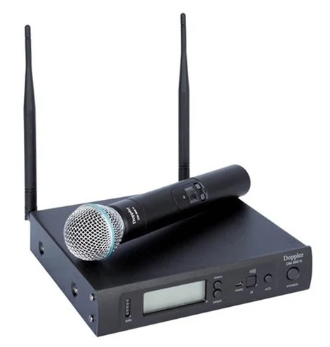 Doppler DM-500H El Tipi Kablosuz Mikrofon Seti 16-kanal