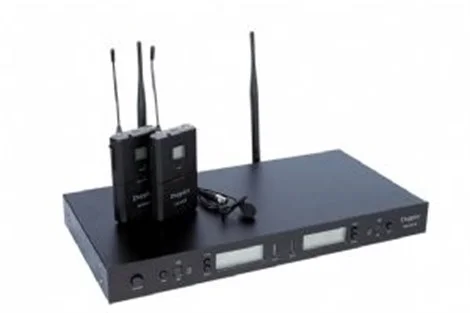DOPPLER DM-502B Çift Yaka Kablosuz Mikrofon Seti