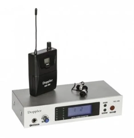 DOPPLER DM-801B Dijital Tek Yaka Kablosuz Mikrofon Seti