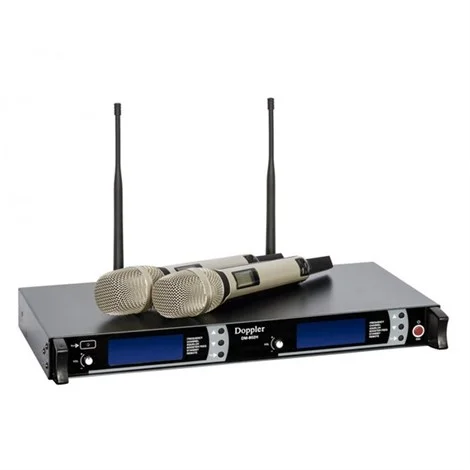 DOPPLER DM-802H Çift EL Kablosuz Mikrofon Seti