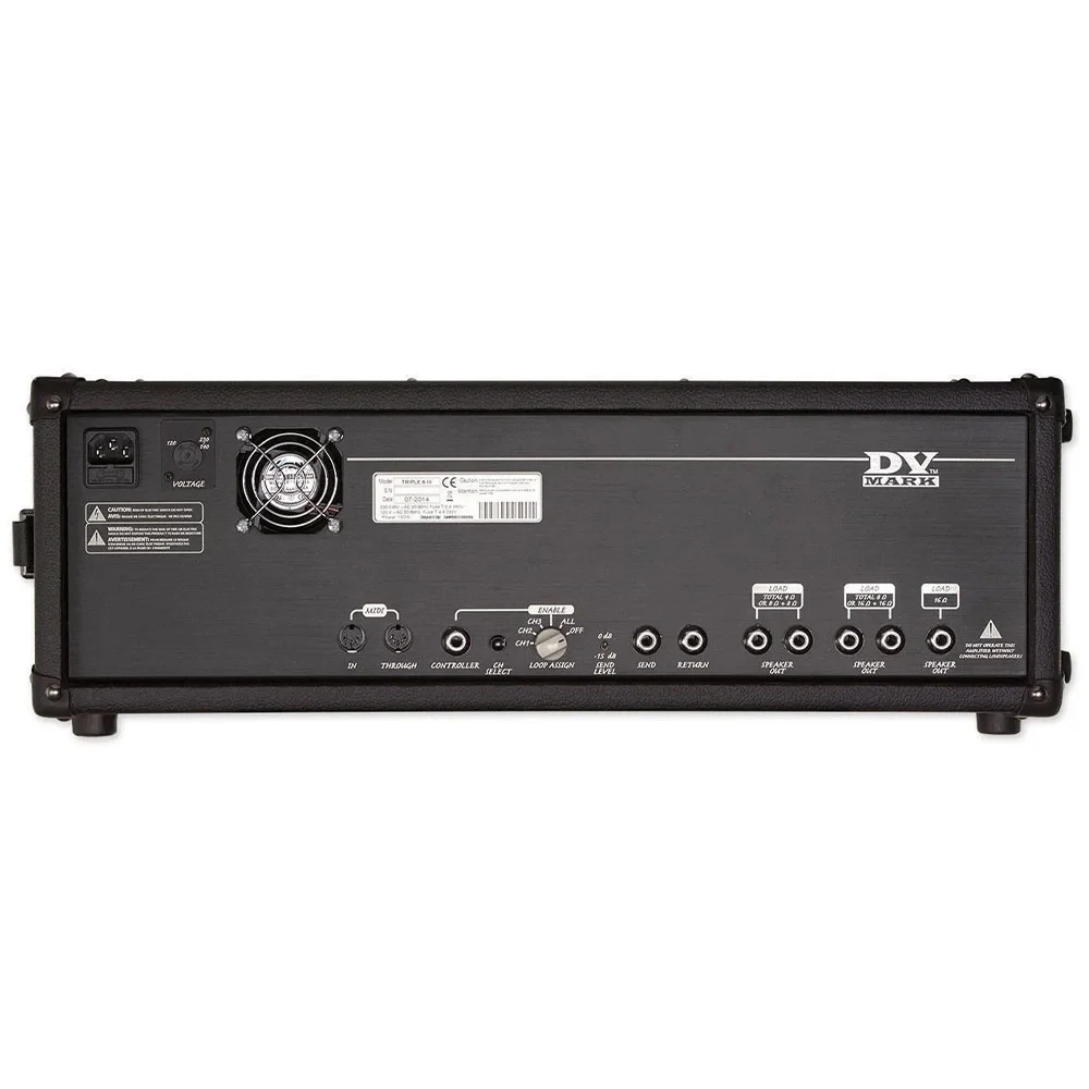 DV MARK TRIPLE SIX III TUBE AMPS DVM HEADS 120W, 3
