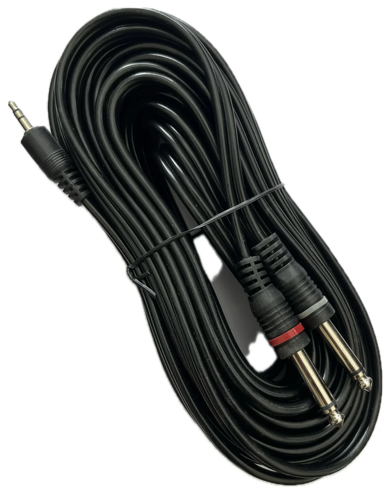Decon DC-1500 15-metre Aux Kablosu 2x6.3 mm. Jak to 3.5 mm