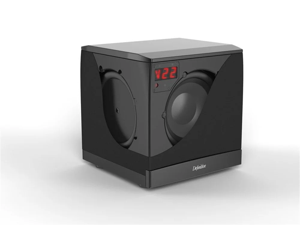 Definitive Supercube 4000 Powered 8" hiFi Subwoofer 1200Ws