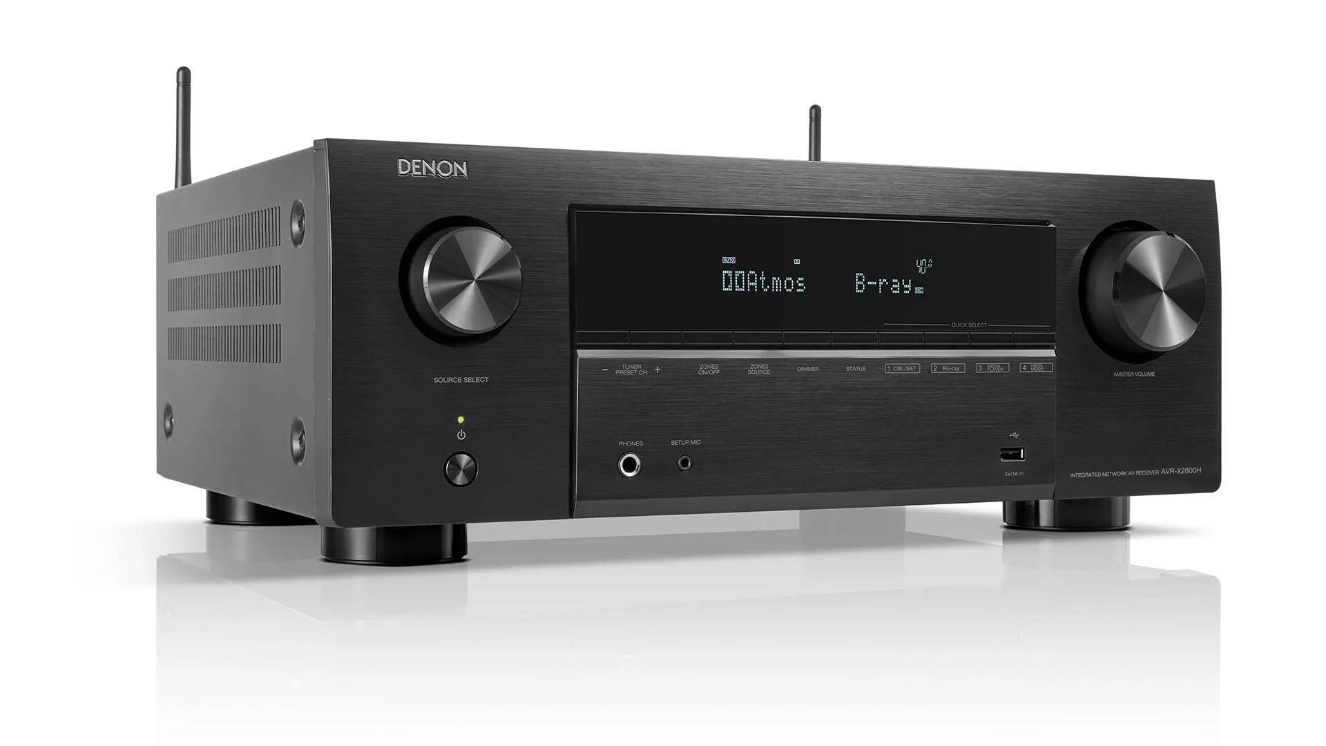 Denon AVR-X2800H 7.2ch 8K AV Receiver 7x150W