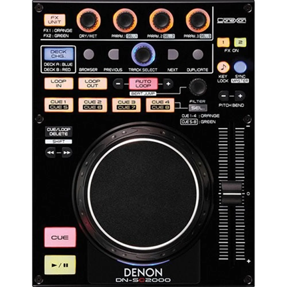 Denon Dn-Sc 2000 Usb/Midi Controller, 2 Deck