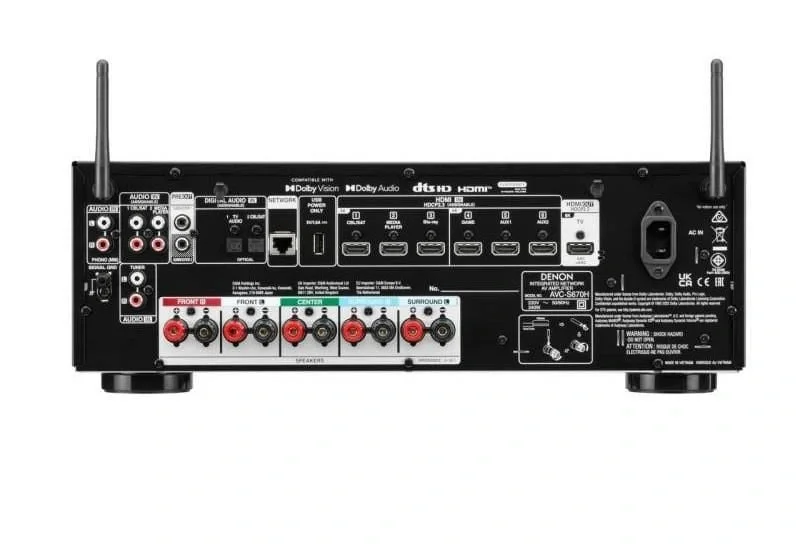 Denon Ev Sinema Ses Sistemi (Denon AVC-S670H + YAMAHA NS-P41)