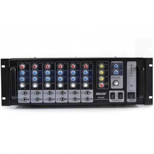 Dexun RD800T Mikser Amfi, 6-kanal 2x400W