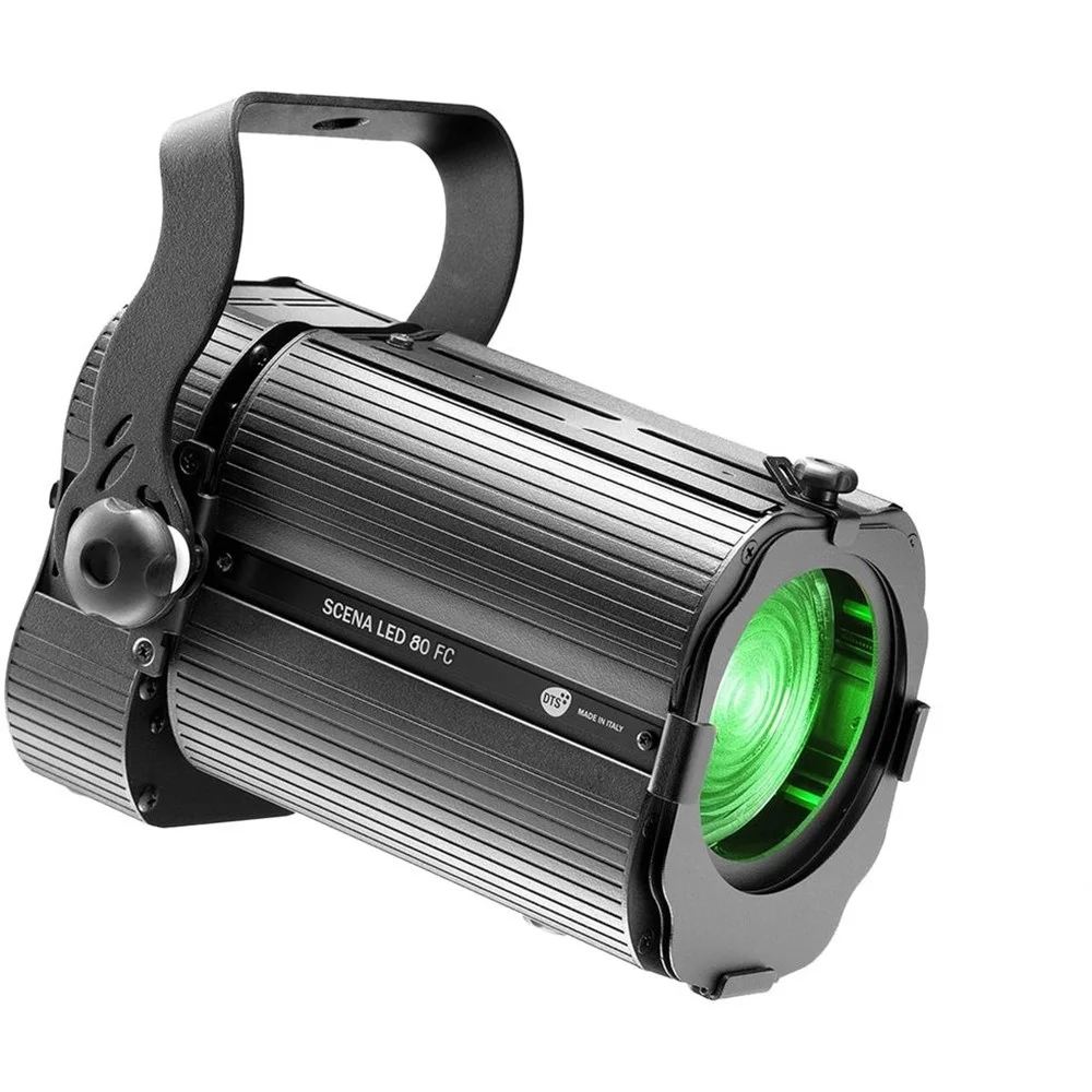 Dts Scena Led80Fc 80W Rgbw Fresnel Led Spot Zoom 14°-77°, Color 2800K - 6800K