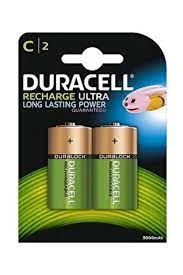 Duracell HR20 3000mAh Şarj Edilebilir Orta Boy Pil 2 li Paket