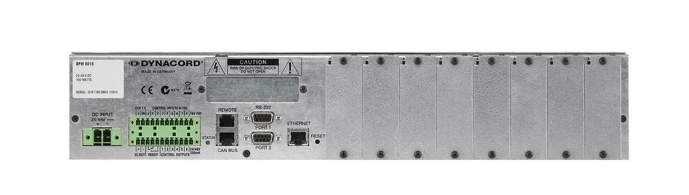 Dynacord DPM 8016 Promatrix 8000 System Manager, Signal Processing, Routing