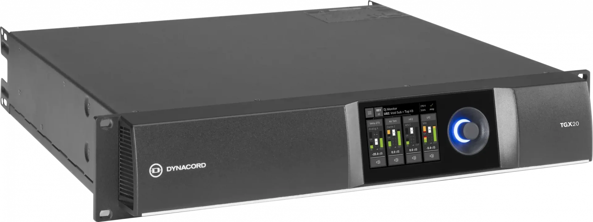 Dynacord TGX20 4x5000W Networked Touring DSP Amplifier (Rental/Pro)