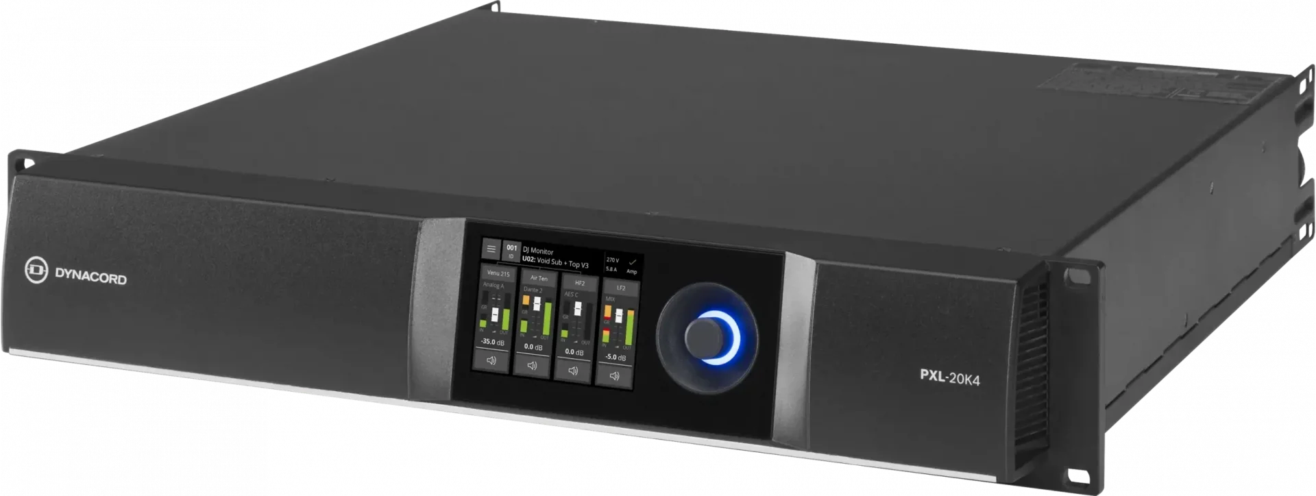 Dynacord TGX20 4x5000W Networked Touring DSP Amplifier (Rental/Pro)