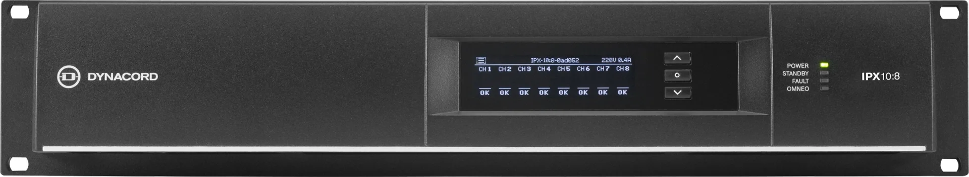 Dynacord IPX10:8 DSP Power Amplifikatör 8x1250W (Rental/Pro)