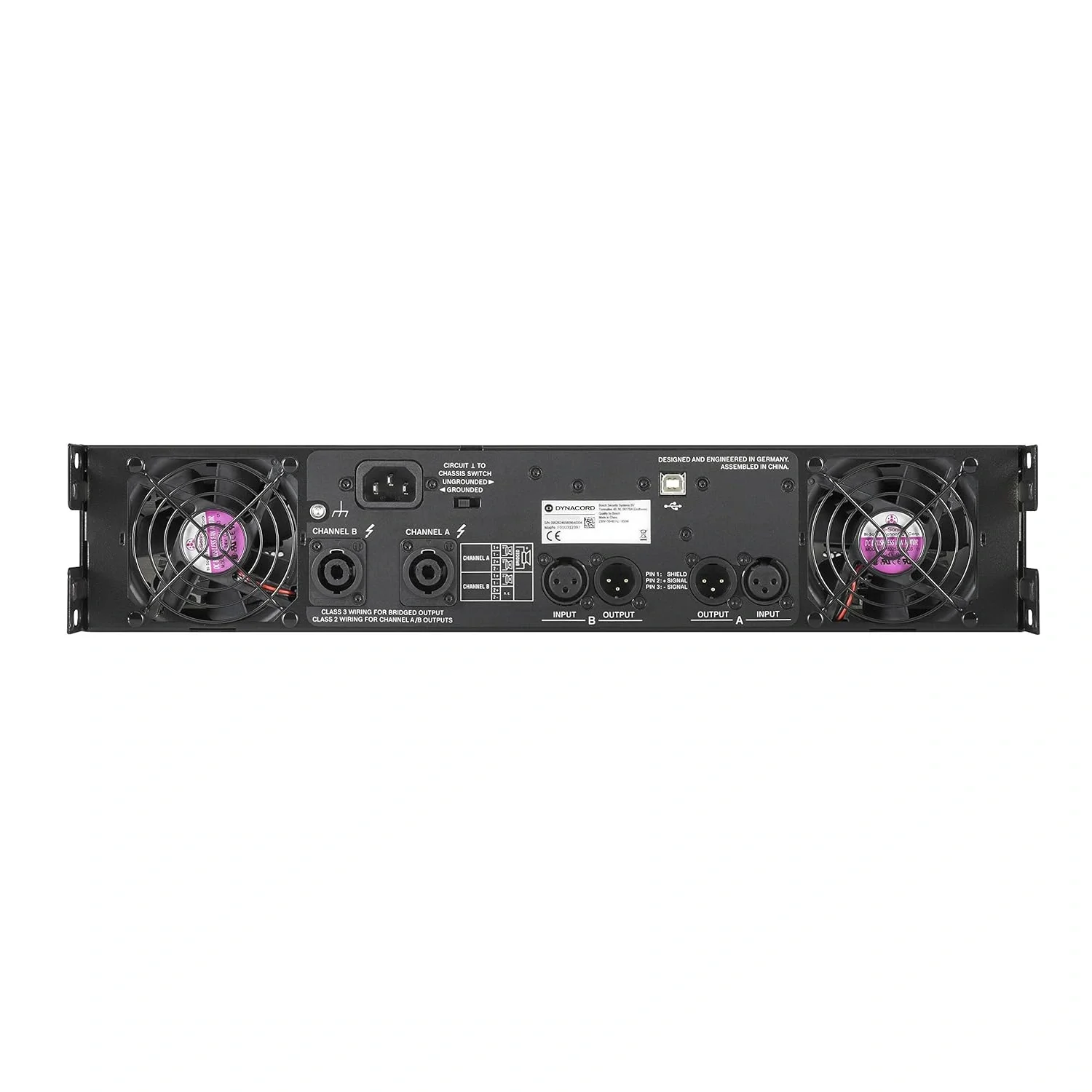 Dynacord L3600FD DSP Power Amplifikatör 2x1800W/4-ohm  (Rental/Pro)