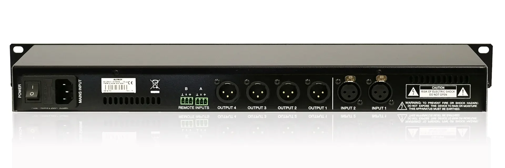 ECLER ALMA24 2x4 | digital loudspeaker manager | USB