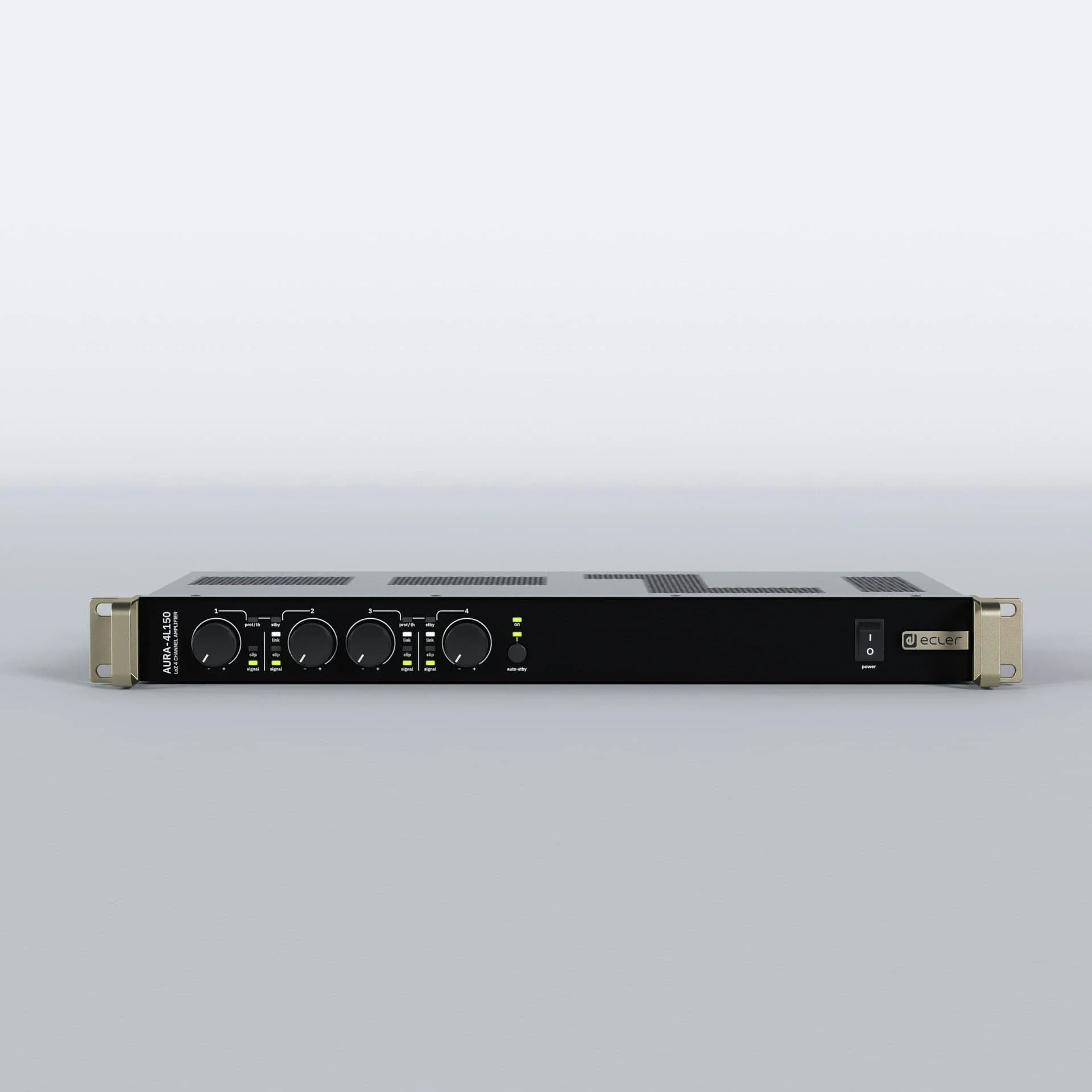 Ecler AURA-4L150 DSP Power Amplifikatör 4x150W 4-ohm Class D