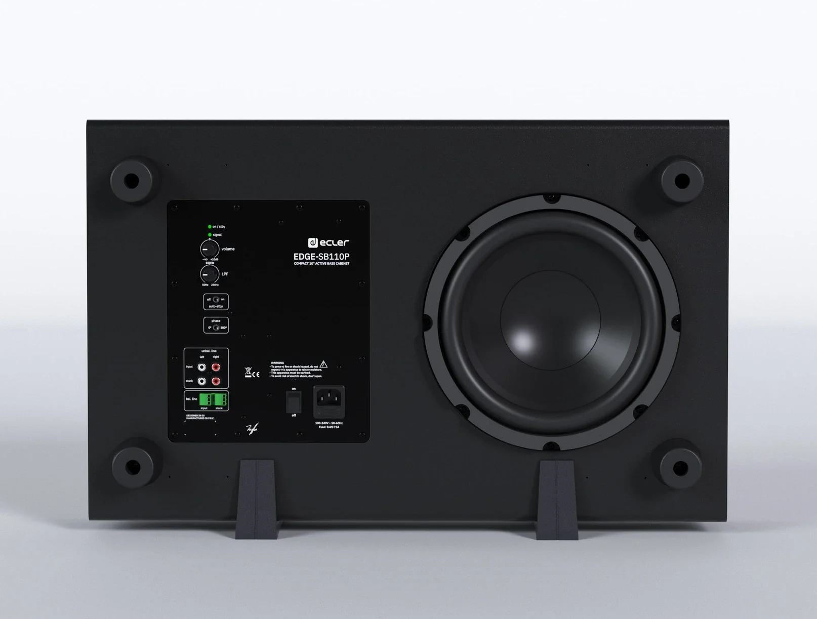 ECLER EDGE-SB110P Compact 10” Aktif Subwoofer 120W