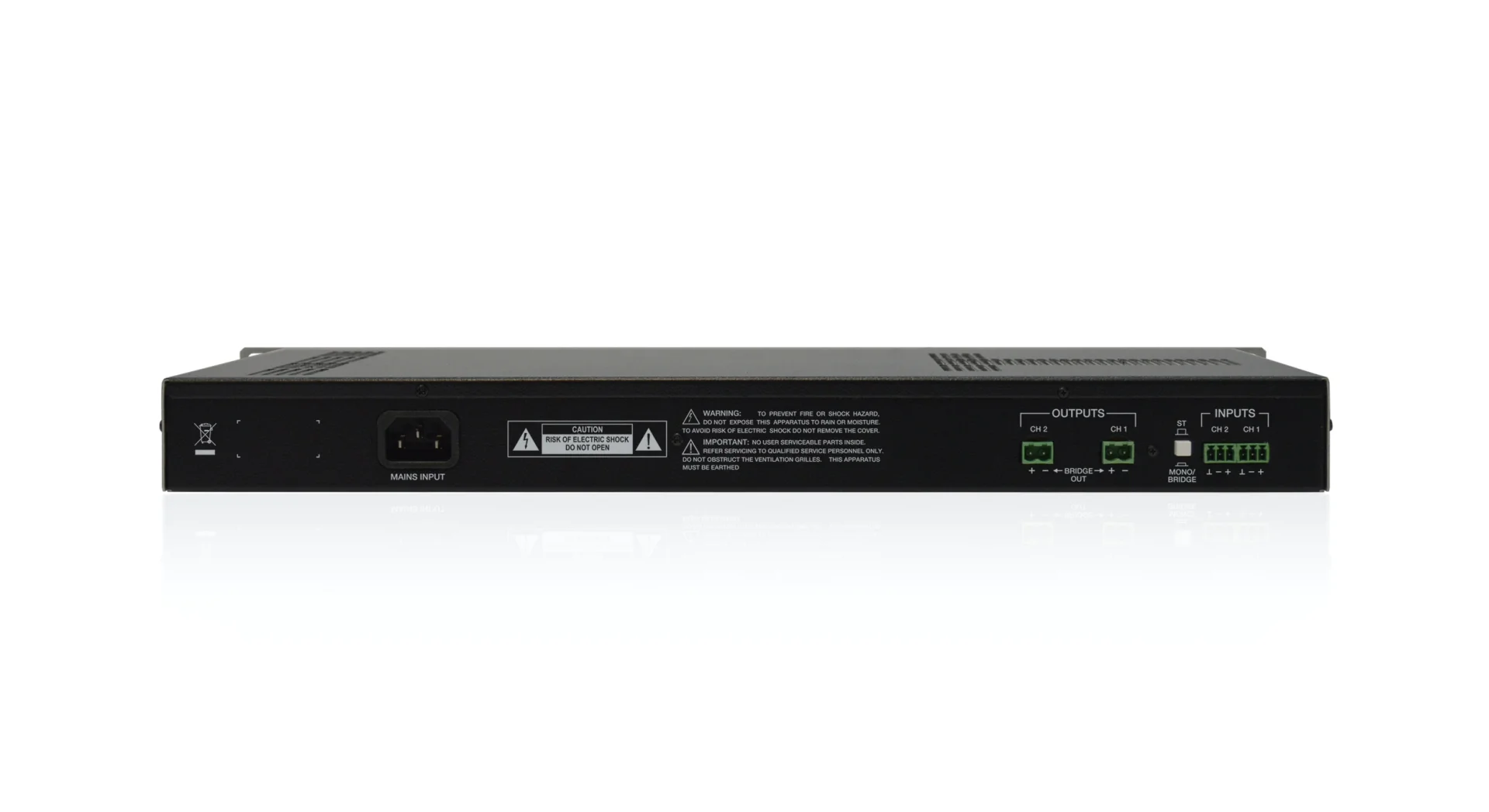 ECLER eGPA2-300 2x300 WRMS | class D | Power Amplifikatör