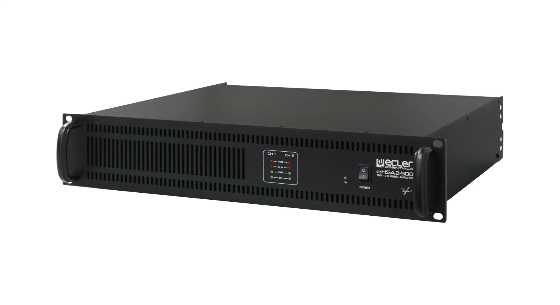 ECLER EHSA2-500 Power Amplifikatör 2x500W/100V
