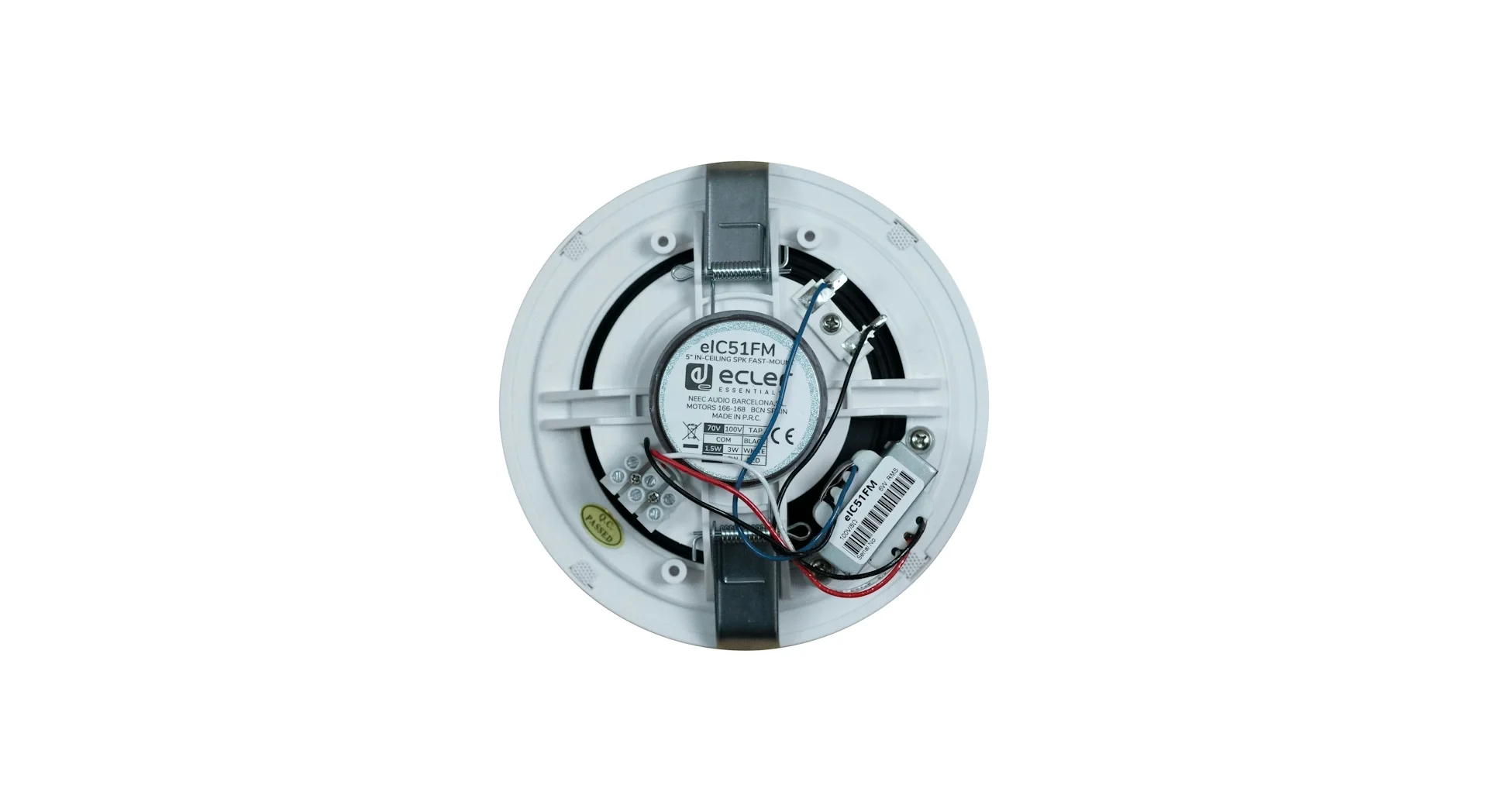 Ecler eIC51FM 4.5" | 1-way | 6 WRMS | fast-mount Tavan Hoparlörü