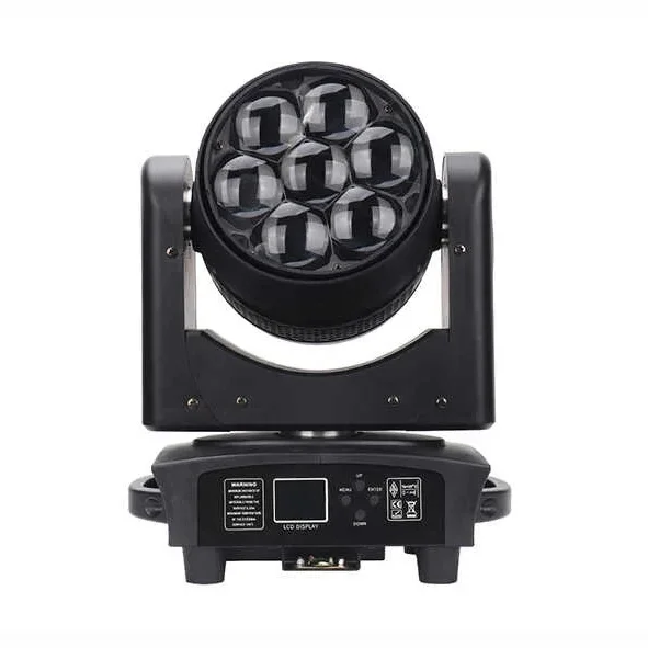 Lexence LX-740Z Mini 7x40W RGBW Led Zoom Moving Head Light