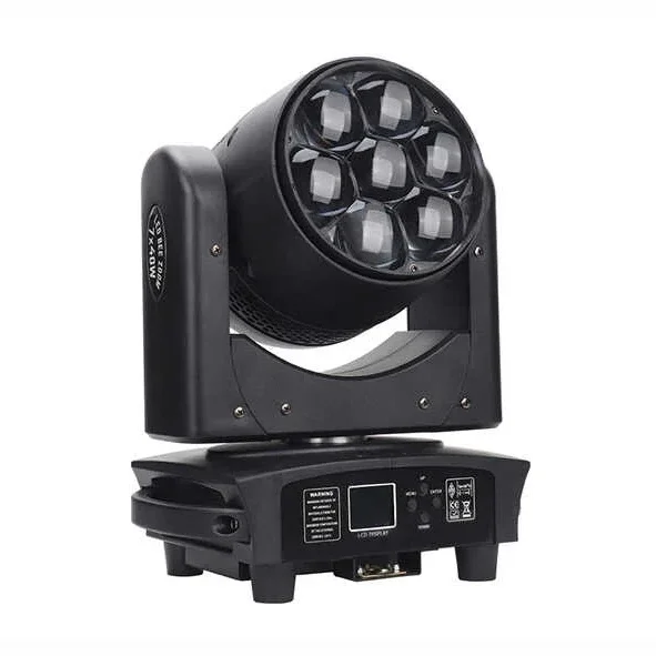 Lexence LX-740Z Mini 7x40W RGBW Led Zoom Moving Head Light