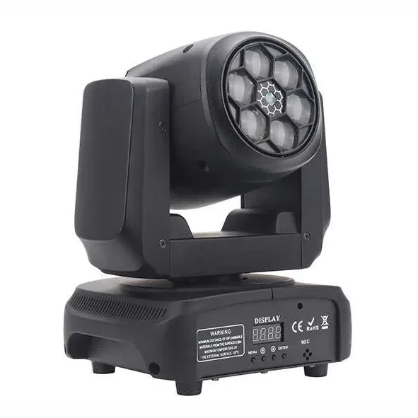 Lexence LX-600E 6x15W Wash Small Bee Eyes Moving Head with Laser