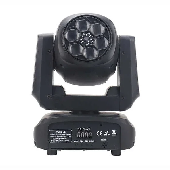 Lexence LX-600E 6x15W Wash Small Bee Eyes Moving Head with Laser