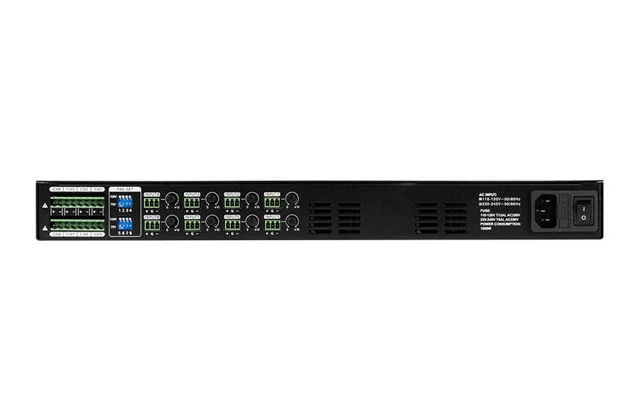 Topp Pro HVA8.150 Power Amplifikatör 8x150W