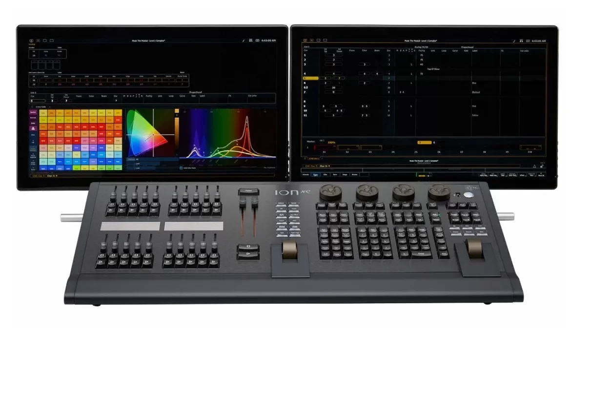 ETC ION XE 20-2K-EU Işık Kontrol Mikseri, 20 Fader, 2048-kanal