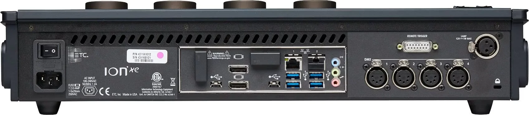ETC ION XE 20-2K-EU Işık Kontrol Mikseri, 20 Fader, 2048-kanal