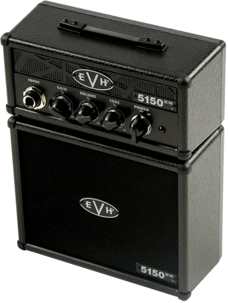 EVH 5150III Micro Stack Stealth Black Gitar Amfisi