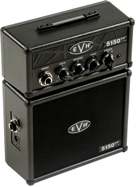 EVH 5150III Micro Stack Stealth Black Gitar Amfisi