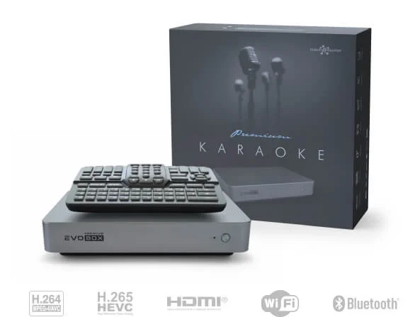 EVOBOX Premium High-End Karaoke System with 200D Kablosuz Mikrofon