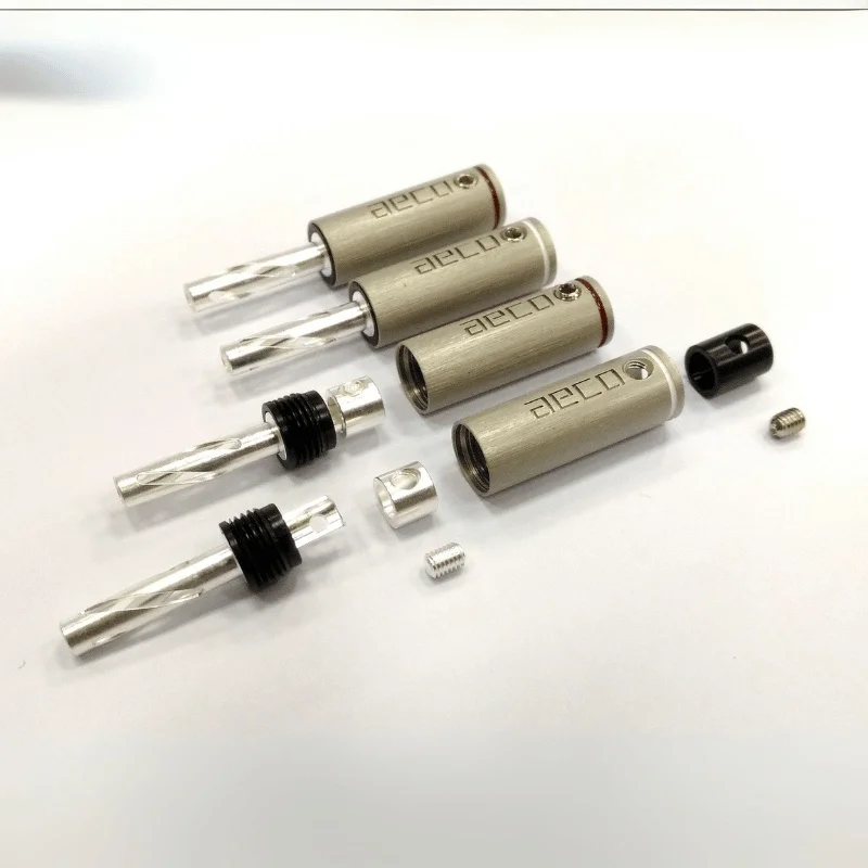 AECO ABP 1111S Silver Banana Plug 4 Adet Fiyatıdır