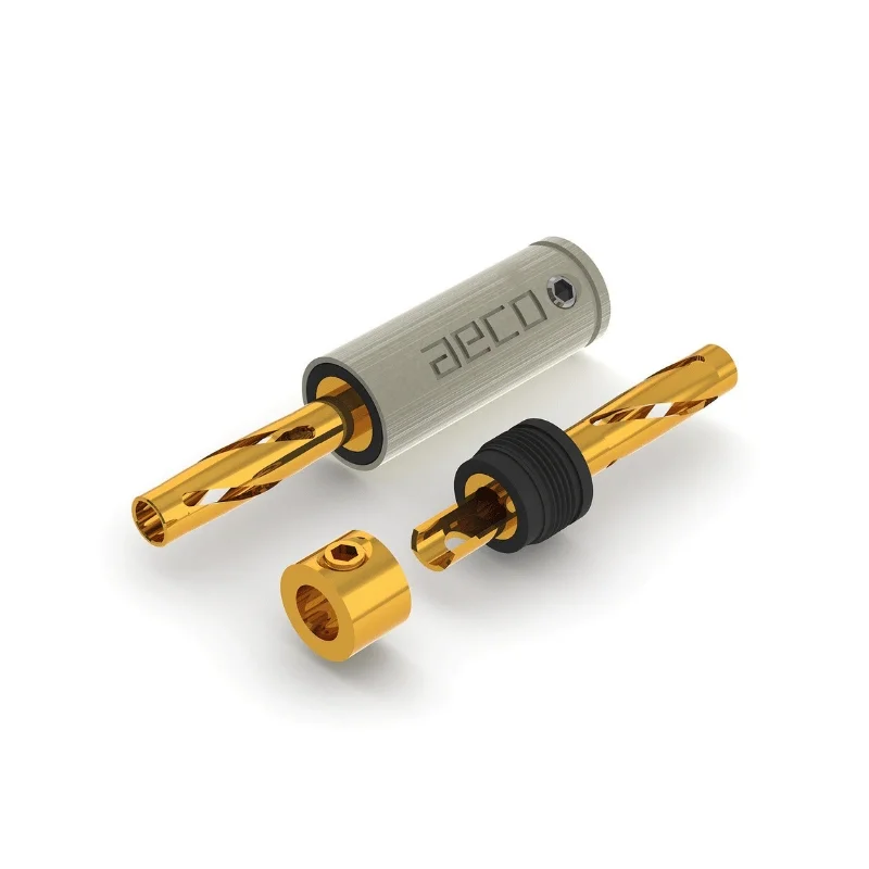 AECO ABP 1111G Gold Banana Plug 4 adet Fiyatıdır