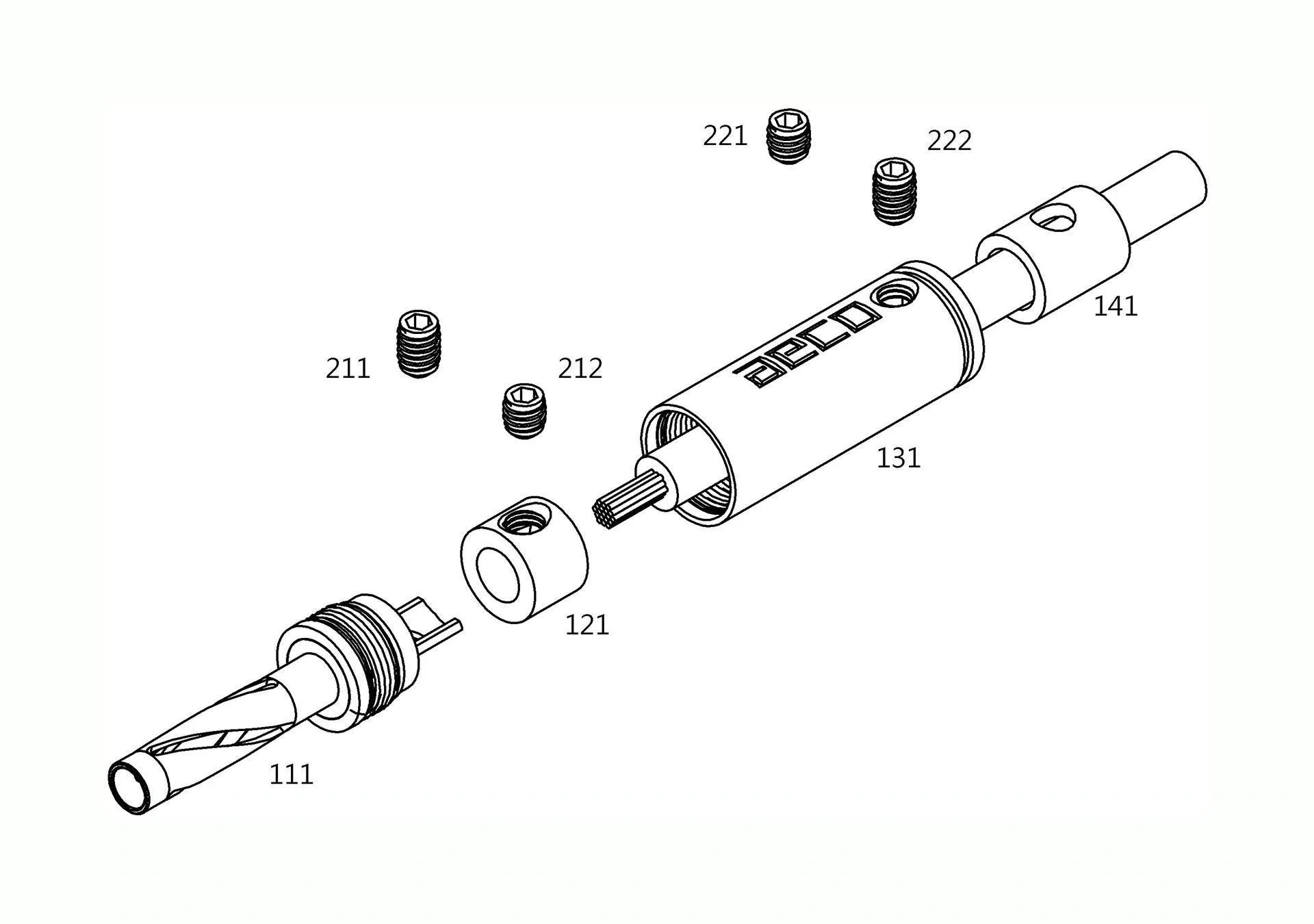AECO ABP 1111R Rhodium Banana Plug 4 Adet Fiyatıdır