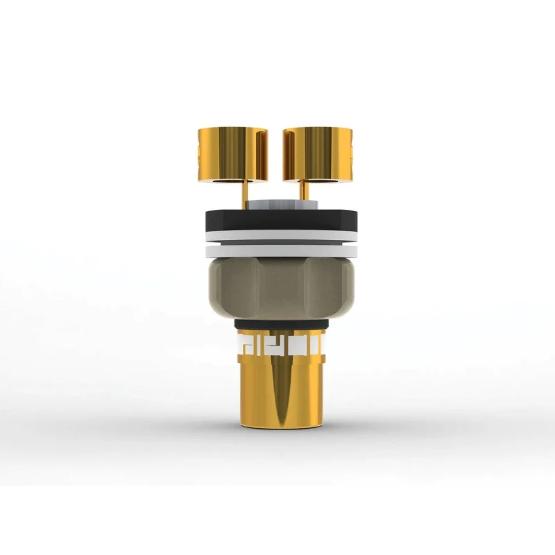 AECO ARJ 4045G Gold RCA JACK Konnektör 2 Adet Fiyatıdır